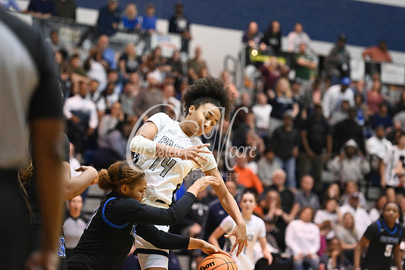 6A GHSA Quarterfinals Girls Basketball with North Paulding High School vs Newton High Schoo