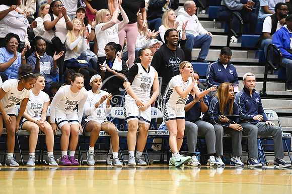 6A GHSA Quarterfinals Girls Basketball with North Paulding High School vs Newton High Schoo