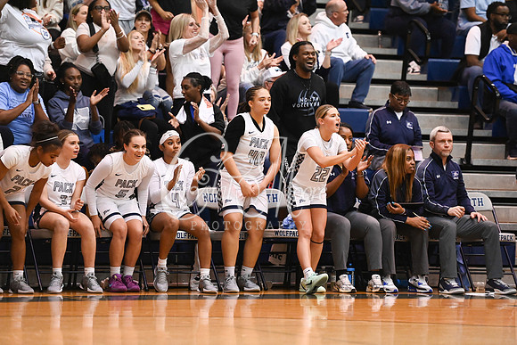 6A GHSA Quarterfinals Girls Basketball with North Paulding High School vs Newton High Schoo