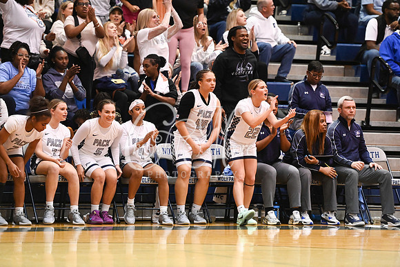 6A GHSA Quarterfinals Girls Basketball with North Paulding High School vs Newton High Schoo