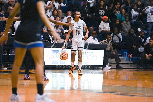 6A GHSA Quarterfinals Girls Basketball with North Paulding High School vs Newton High Schoo