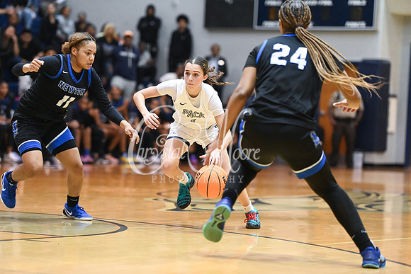 6A GHSA Quarterfinals Girls Basketball with North Paulding High School vs Newton High Schoo
