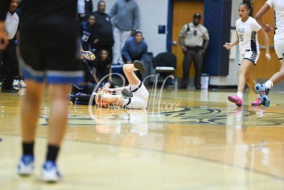 6A GHSA Quarterfinals Girls Basketball with North Paulding High School vs Newton High Schoo