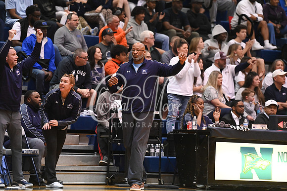 6A GHSA Quarterfinals Girls Basketball with North Paulding High School vs Newton High Schoo