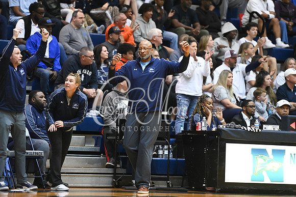 6A GHSA Quarterfinals Girls Basketball with North Paulding High School vs Newton High Schoo