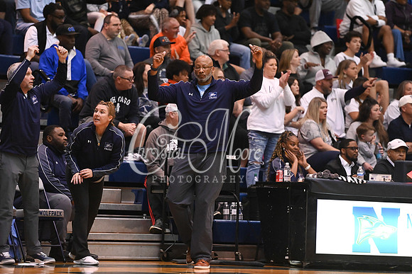 6A GHSA Quarterfinals Girls Basketball with North Paulding High School vs Newton High Schoo