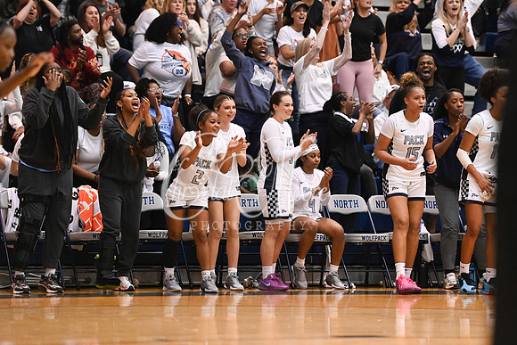 6A GHSA Quarterfinals Girls Basketball with North Paulding High School vs Newton High Schoo