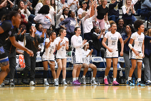 6A GHSA Quarterfinals Girls Basketball with North Paulding High School vs Newton High Schoo