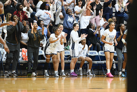6A GHSA Quarterfinals Girls Basketball with North Paulding High School vs Newton High Schoo