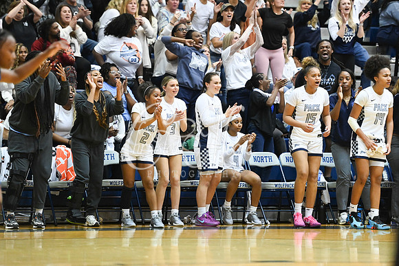 6A GHSA Quarterfinals Girls Basketball with North Paulding High School vs Newton High Schoo