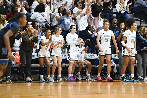 6A GHSA Quarterfinals Girls Basketball with North Paulding High School vs Newton High Schoo
