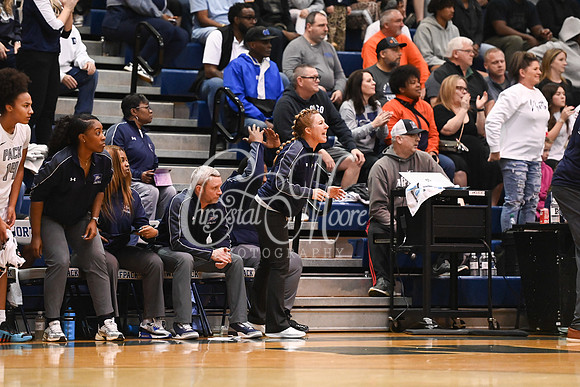 6A GHSA Quarterfinals Girls Basketball with North Paulding High School vs Newton High Schoo