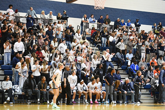 6A GHSA Quarterfinals Girls Basketball with North Paulding High School vs Newton High Schoo