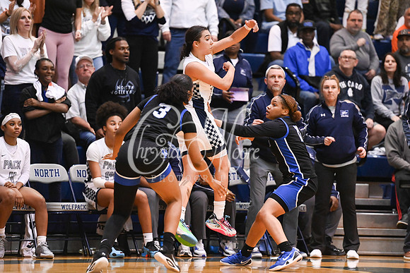 6A GHSA Quarterfinals Girls Basketball with North Paulding High School vs Newton High Schoo