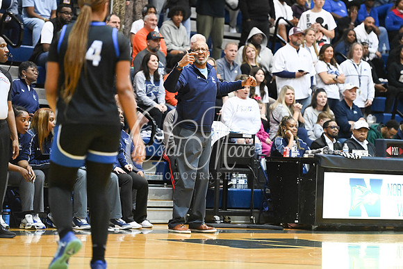6A GHSA Quarterfinals Girls Basketball with North Paulding High School vs Newton High Schoo