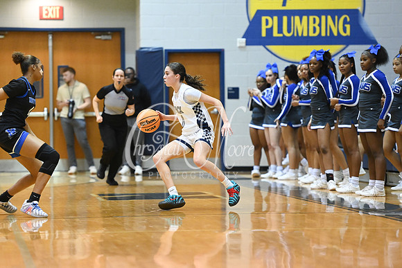 6A GHSA Quarterfinals Girls Basketball with North Paulding High School vs Newton High Schoo