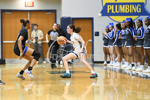 6A GHSA Quarterfinals Girls Basketball with North Paulding High School vs Newton High Schoo