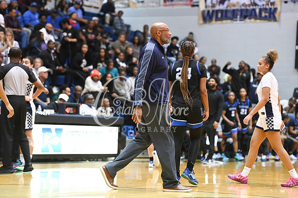 6A GHSA Quarterfinals Girls Basketball with North Paulding High School vs Newton High Schoo