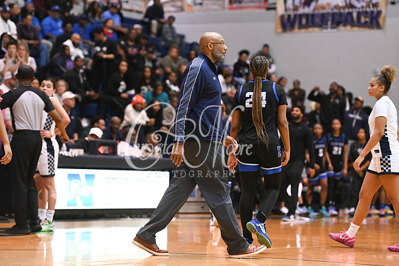 6A GHSA Quarterfinals Girls Basketball with North Paulding High School vs Newton High Schoo