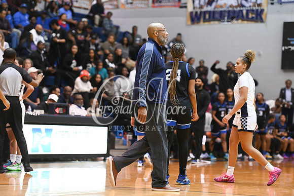 6A GHSA Quarterfinals Girls Basketball with North Paulding High School vs Newton High Schoo