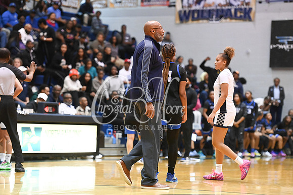 6A GHSA Quarterfinals Girls Basketball with North Paulding High School vs Newton High Schoo