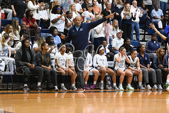 6A GHSA Quarterfinals Girls Basketball with North Paulding High School vs Newton High Schoo