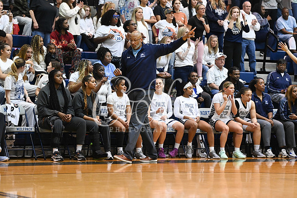 6A GHSA Quarterfinals Girls Basketball with North Paulding High School vs Newton High Schoo