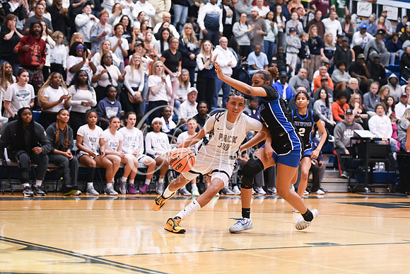 6A GHSA Quarterfinals Girls Basketball with North Paulding High School vs Newton High Schoo