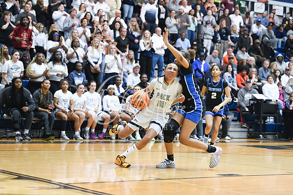 6A GHSA Quarterfinals Girls Basketball with North Paulding High School vs Newton High Schoo