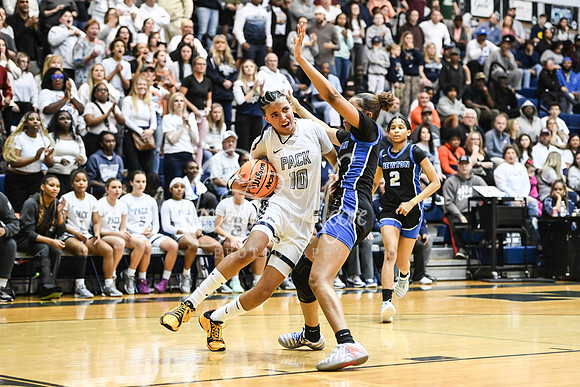 6A GHSA Quarterfinals Girls Basketball with North Paulding High School vs Newton High Schoo