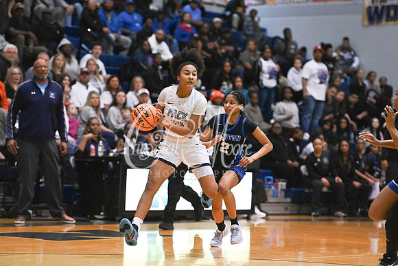 6A GHSA Quarterfinals Girls Basketball with North Paulding High School vs Newton High Schoo