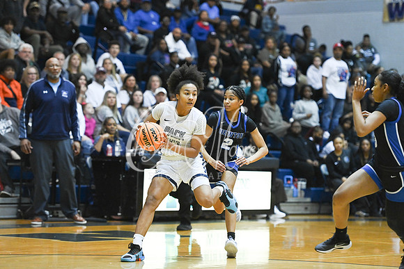 6A GHSA Quarterfinals Girls Basketball with North Paulding High School vs Newton High Schoo