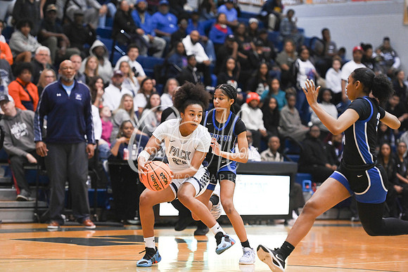 6A GHSA Quarterfinals Girls Basketball with North Paulding High School vs Newton High Schoo