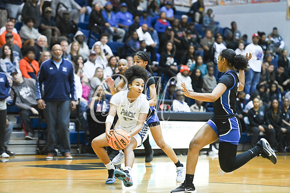 6A GHSA Quarterfinals Girls Basketball with North Paulding High School vs Newton High Schoo