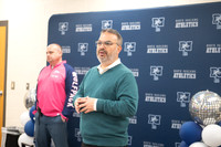 Ring fitting ceremony for 2026 6A GHSA State Champions North Paulding High School coached by Wes Willis