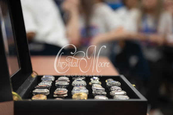 Ring fitting ceremony for 2026 6A GHSA State Champions North Paulding High School coached by Wes Willis