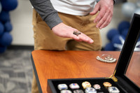 Ring fitting ceremony for 2026 6A GHSA State Champions North Paulding High School coached by Wes Willis