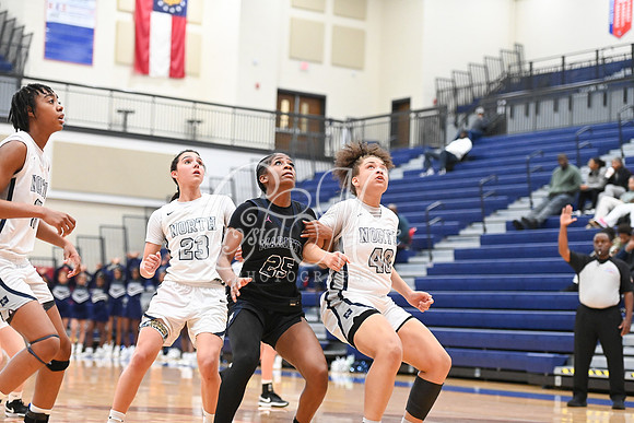 6A Marietta vs 6A North Paulding during Region 5 semi-finals girls basketball tournament