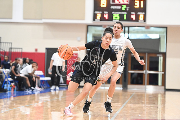 6A Marietta vs 6A North Paulding during Region 5 semi-finals girls basketball tournament