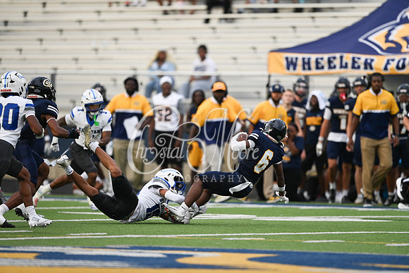 Region 5AAAAAA Wheeler vs Region 3AAAAAA Campbell in Friday Night Football Action