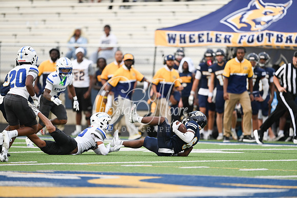 Region 5AAAAAA Wheeler vs Region 3AAAAAA Campbell in Friday Night Football Action