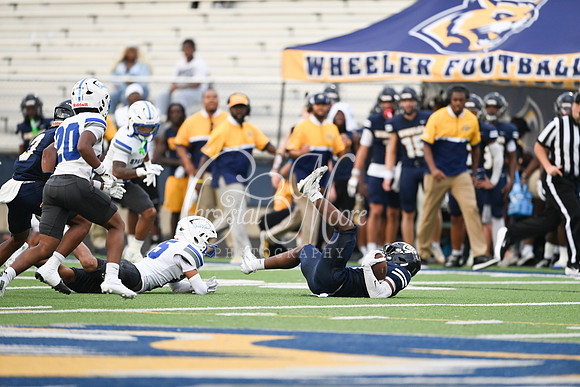 Region 5AAAAAA Wheeler vs Region 3AAAAAA Campbell in Friday Night Football Action