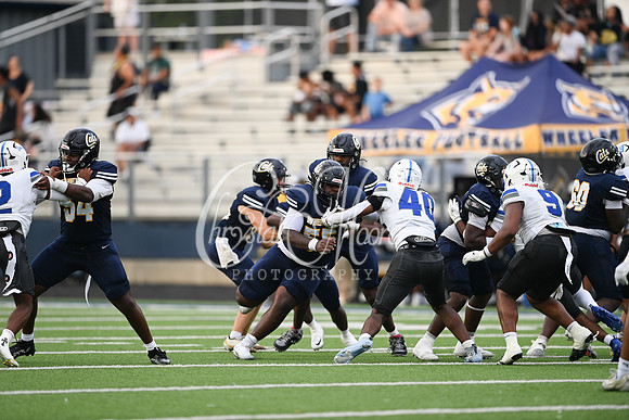 Region 5AAAAAA Wheeler vs Region 3AAAAAA Campbell in Friday Night Football Action