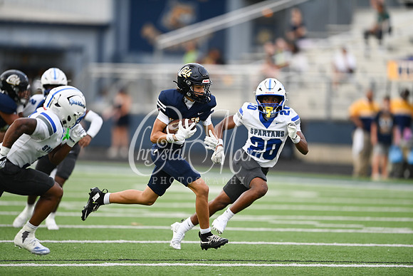 Region 5AAAAAA Wheeler vs Region 3AAAAAA Campbell in Friday Night Football Action