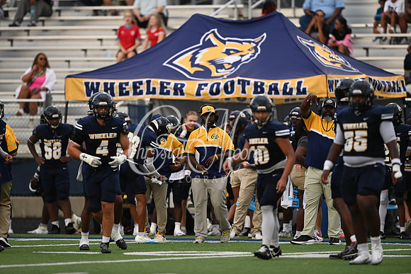 Region 5AAAAAA Wheeler vs Region 3AAAAAA Campbell in Friday Night Football Action