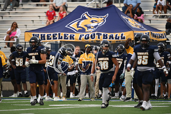 Region 5AAAAAA Wheeler vs Region 3AAAAAA Campbell in Friday Night Football Action