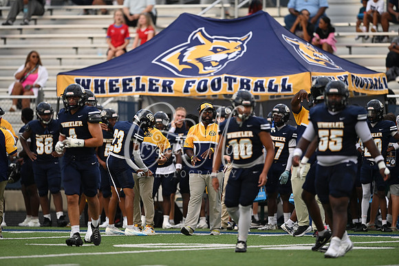 Region 5AAAAAA Wheeler vs Region 3AAAAAA Campbell in Friday Night Football Action