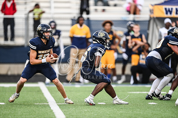 Patrick McCollough, Junior (15) during Region 5AAAAAA Wheeler vs Region 3AAAAAA Campbell Friday Night Football Action on August 21, 2026 - Marietta, GA. Special - Chrystal Moore.