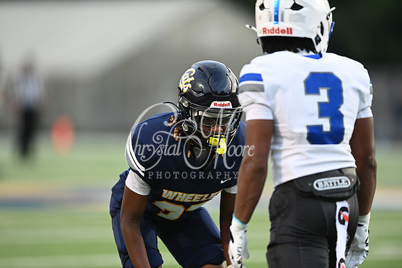 Region 5AAAAAA Wheeler vs Region 3AAAAAA Campbell in Friday Night Football Action