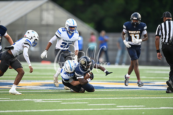 Region 5AAAAAA Wheeler vs Region 3AAAAAA Campbell in Friday Night Football Action